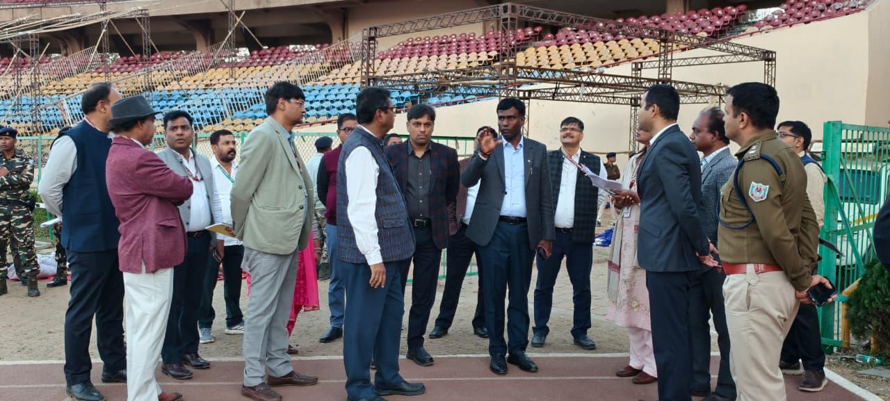 पीएम श्री जवाहर नवोदय विद्यालय, मेसरा रांची में आर्चरी एरेना का भव्य उद्घाटन